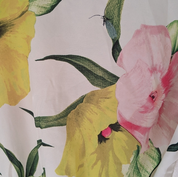 Ted Baker Natural Ciceli Floral Cardigan - Picture 5 of 10